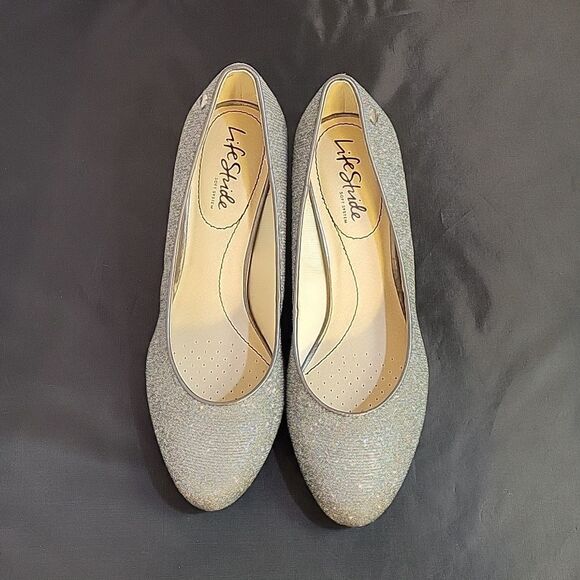 BRAND NEW LIFESTRIDE WOMENS PARIGI PUMP PEWTER - Picture 4 of 16